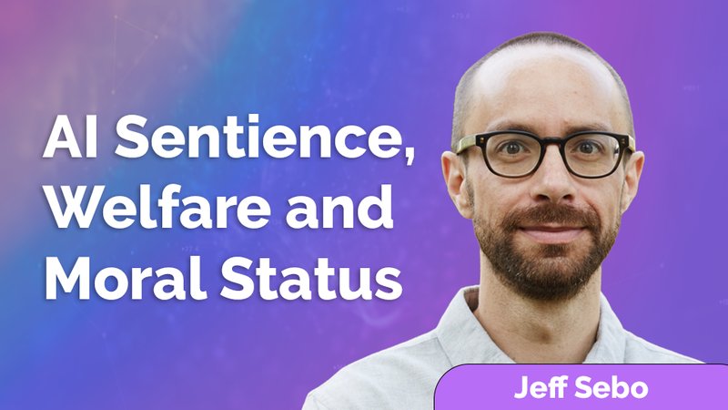 Jeff Sebo: AI Sentience, Welfare and Moral Status